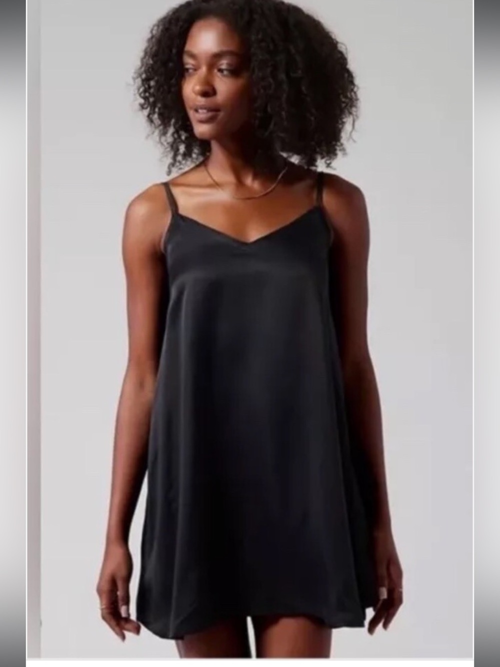 NWOT Black ATHLETA Calm Cool Sleep Dress